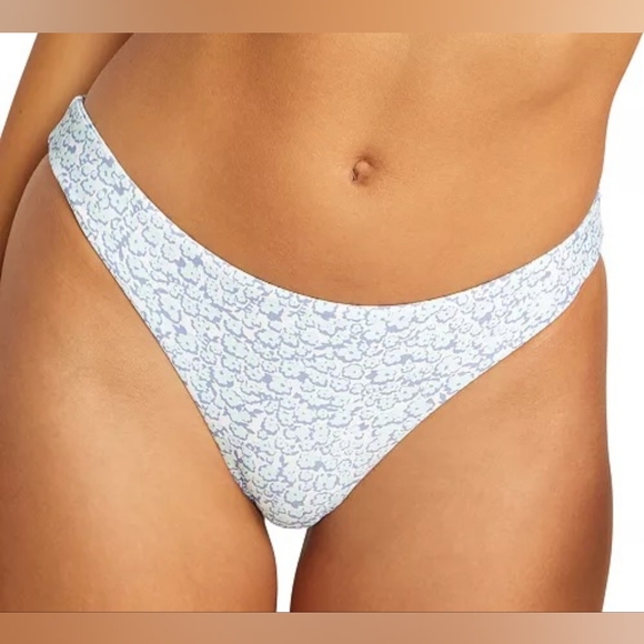 🦕VOLCOM WHATS POPPIN HIPSTER BIKINI BOTTOMS SIZE L - Picture 1 of 6